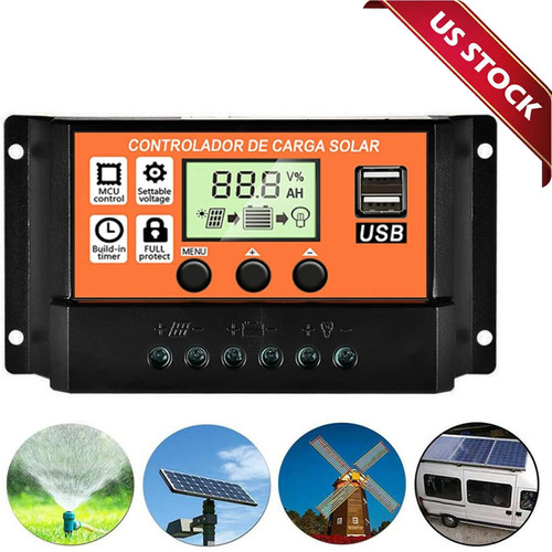 100a solar panel regulator - 100a,