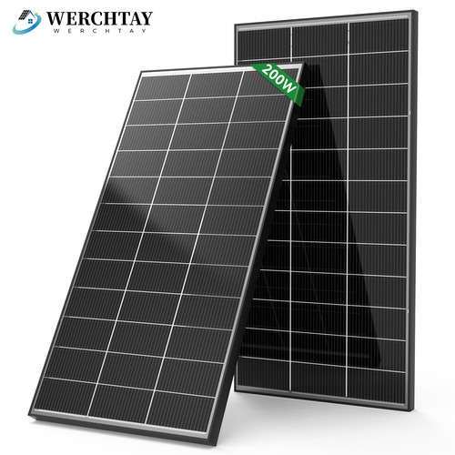Bifacial 200w solar panel - bifacial,