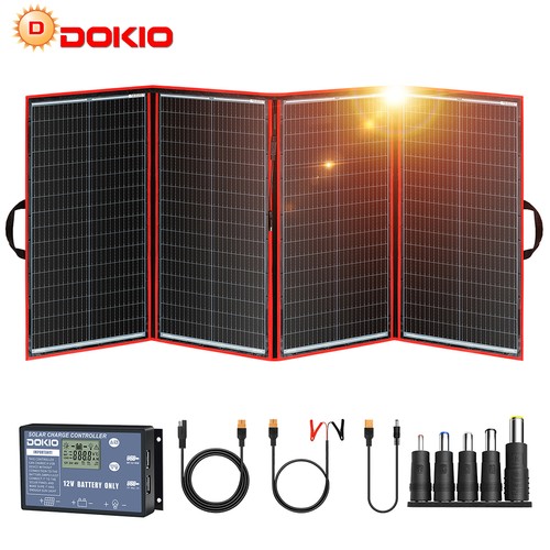 Dokio 300w 12v foldable mono - 12v,