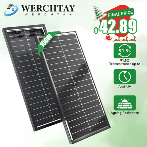100 watt solar panel bifacial - watt,