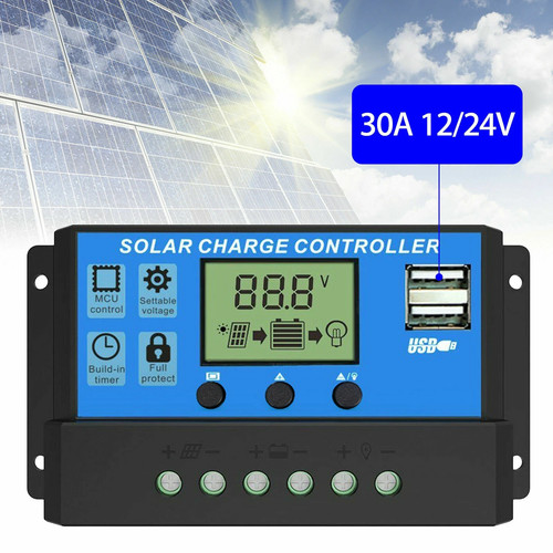 30a solar panel battery charge - solar,