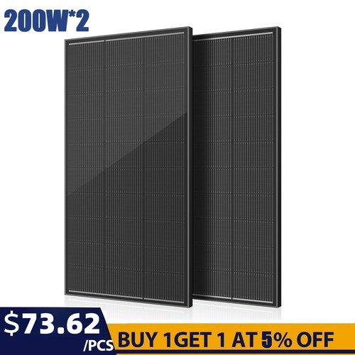 2pack 200w solar panel type - solar,