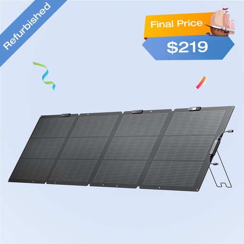 Ecoflow 220w nextgen - ecoflow, solar