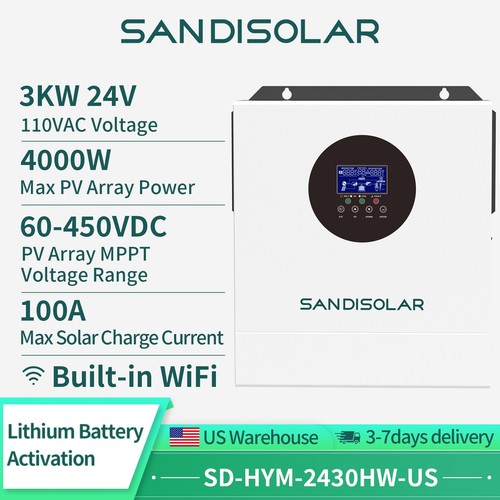3000w 24v solar inverter - 3000w,