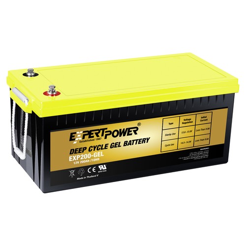 12v 200ah sla gel battery - 12v,