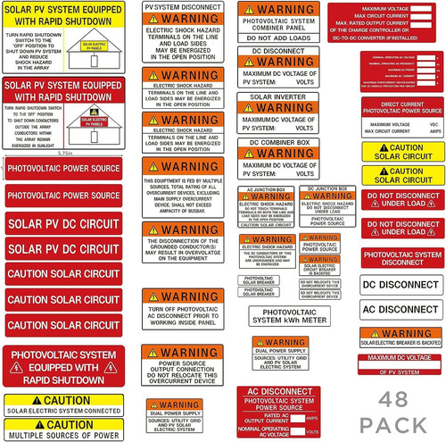 Pack solar system - 48,